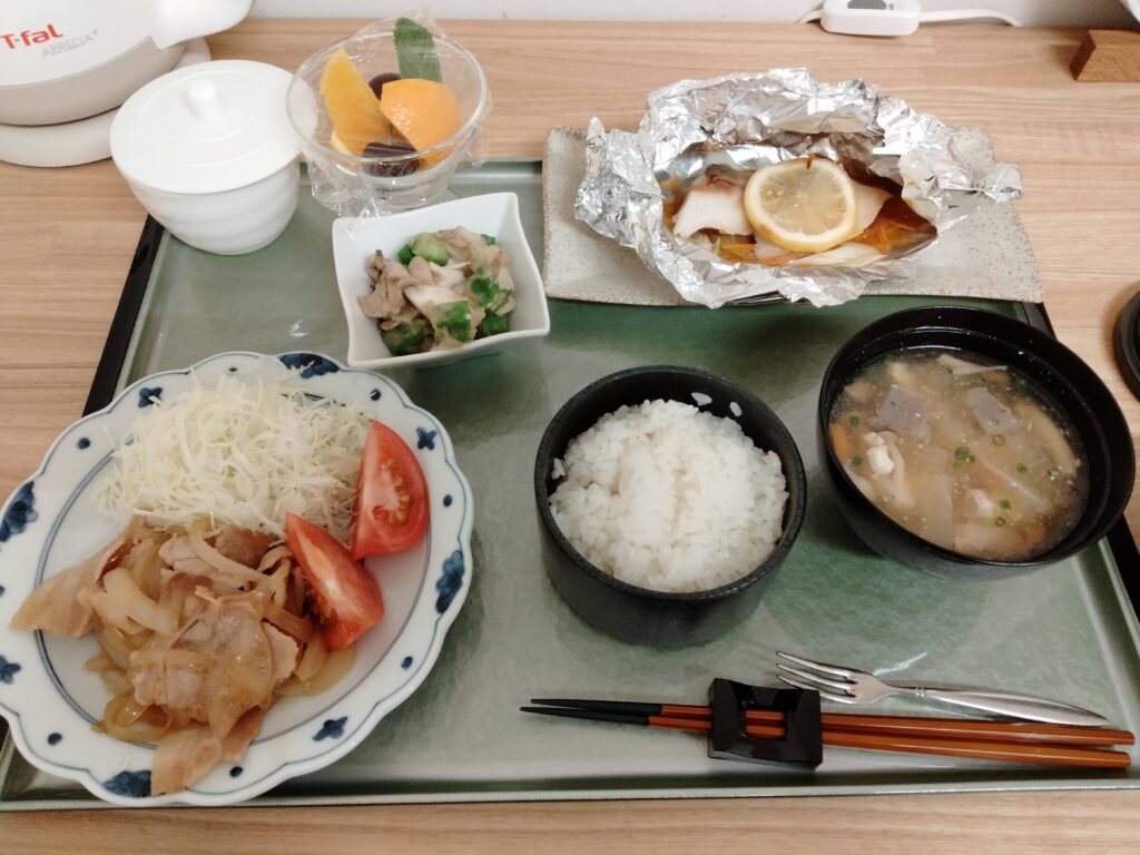 はぐくみ母子クリニック食事（昼食）