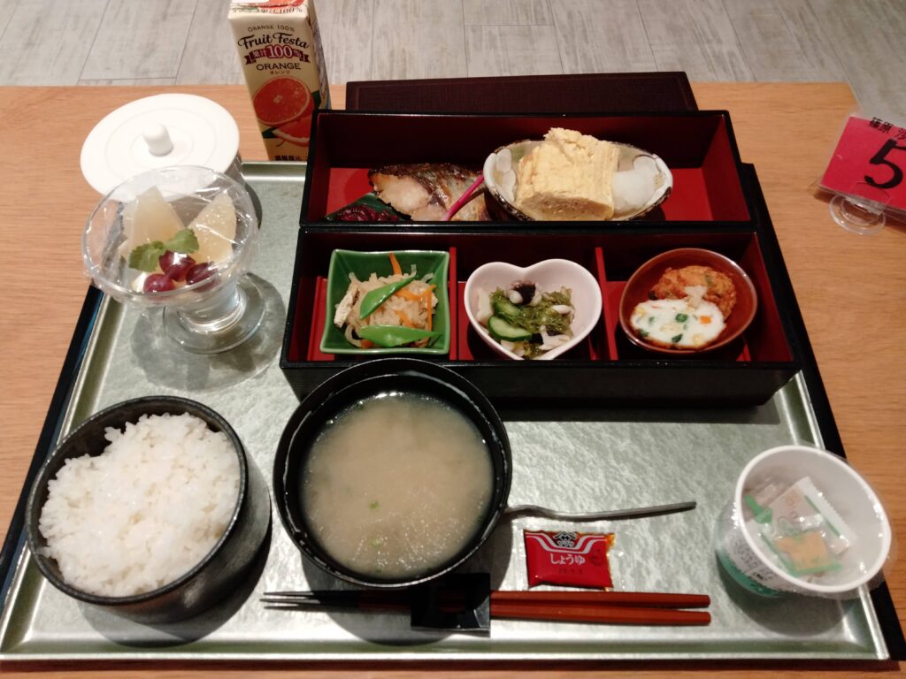 はぐくみ母子クリニック食事（朝食）