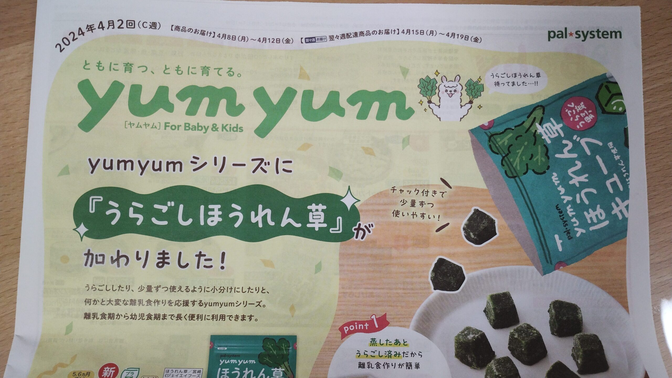 yumyum For Baby & Kidsカタログ